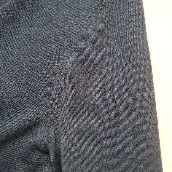 Nordstrom Mens Shop Vneck Sweater Size Large Italian Merino Wool Long Sleeve​ - Picture 6 of 6